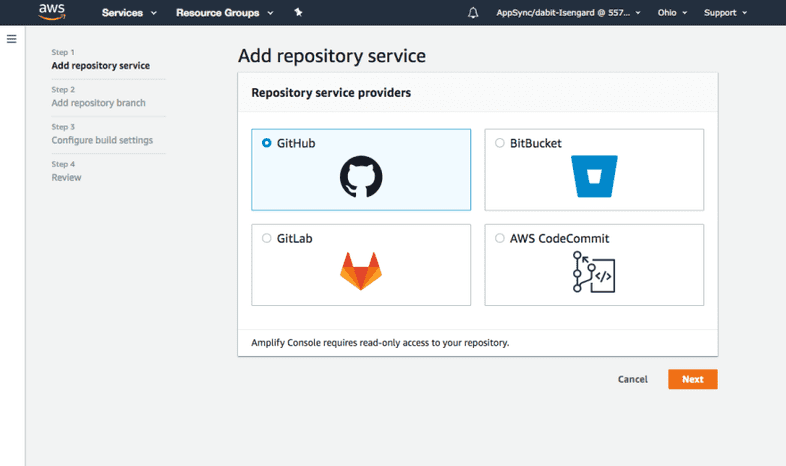 Choosing repo